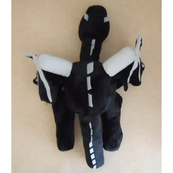 Minecraft Ender Dragon 21" Plush Black And Gray Dragon Stuffed Animal Plush Toy - Picture 4 of 5
